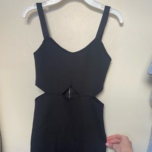 H&M black bodycon dress